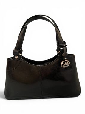 Monsac Original Vintage 90’s Genuine Smooth Leather Shoulder Bag